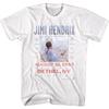 Jimi Hendrix Live At Woodstock 1969 Men T Shirt
