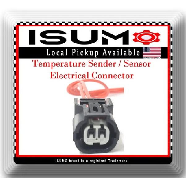 Coolant Temperature Sensor Electrical Connector Fits Acura Honda 2003-2011