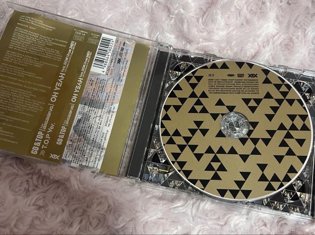 [USED] GD&TOP OH YEAH CD T.O.Pver.