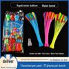 Auto-Sealing Water Balloons with Popping Beads - Quick-Fill Water Fight Balls