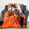 1PC Goku, DragonBall Blanket Soft Warm All Season Throw for Sofa, Bed, Car, Office Vibrant Colorful Design, Durable & Cozy Gift
