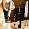 Double Head Three-Gear Adjustable Household Portable Handheld Electric Whisk Milk Bubbler Frother Coffee Blender High-Speed Drink Blender