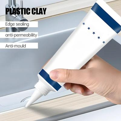 60/150ml Plastic Steel Mud Waterproof Glue Anti-mould Kitchen and Bathroom Epoxy Resin Leak Toilet Plugging and Caulking Sealant