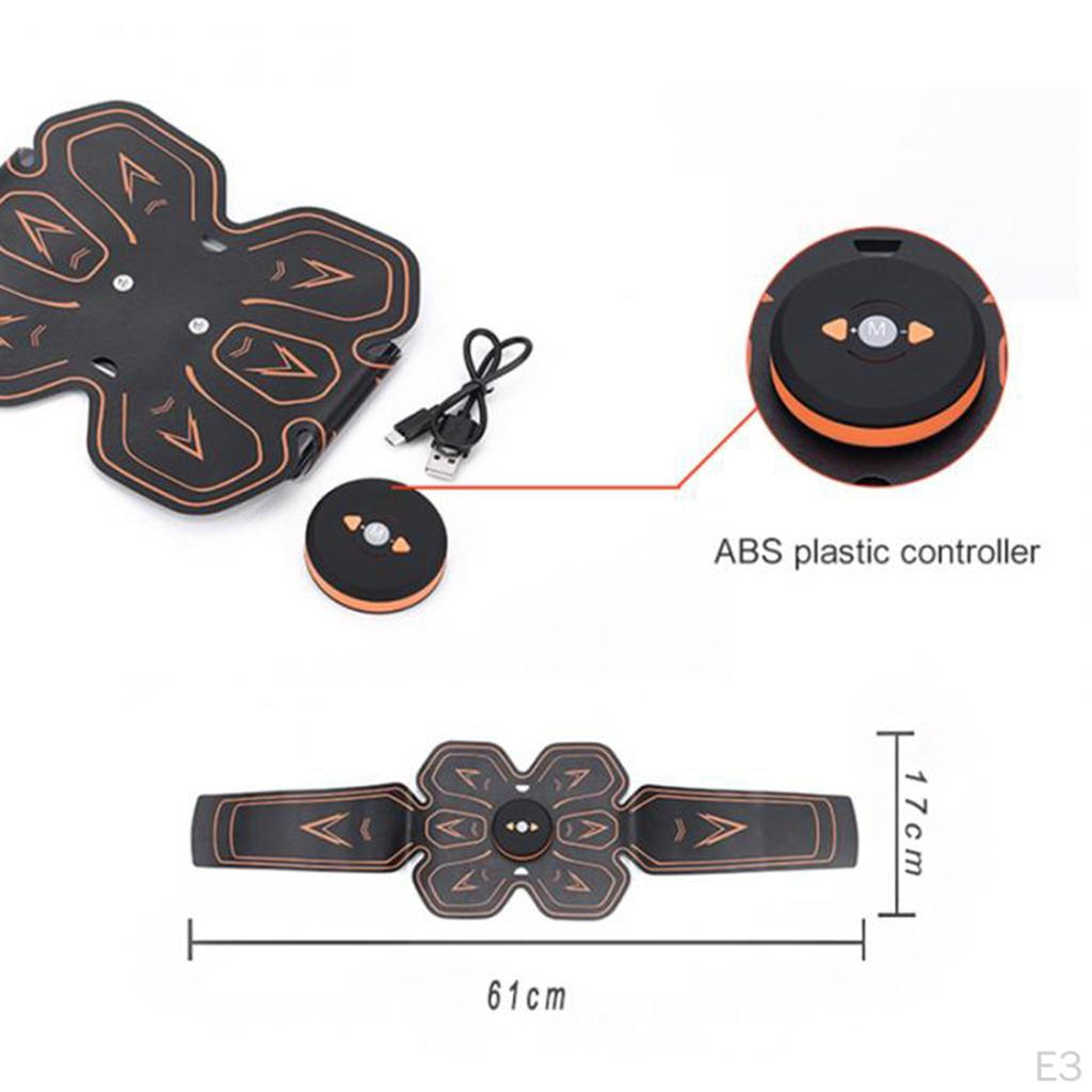 Tragbares Gym-Abs-Stimulator-Muskeltoner-Trainings-AB-Stimulationsgürtelgerät