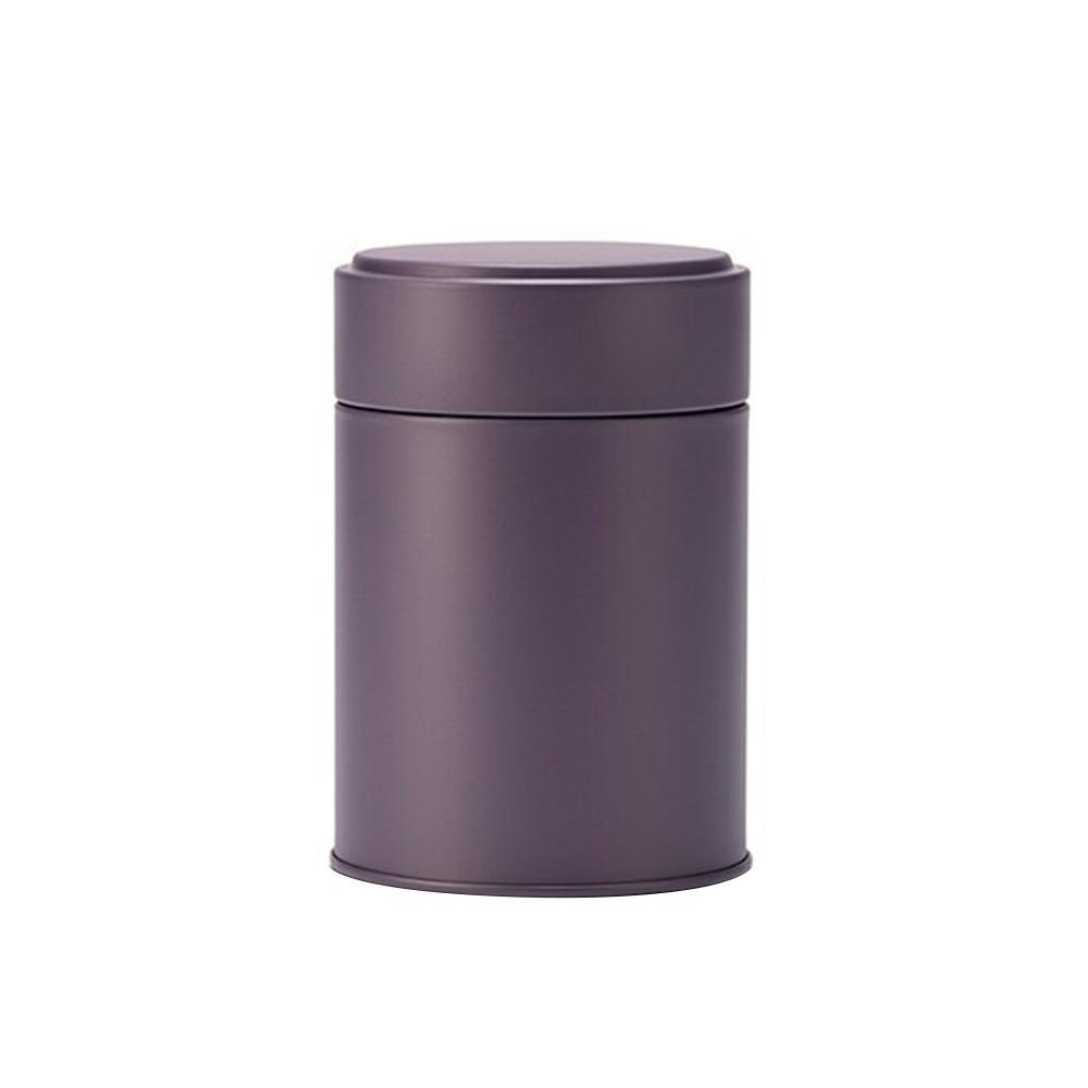 

Банка для чая большой вместимости из жести, герметичная банка для чая, высококачественная жестяная банка для чая для дома и путешествий фиолетовый