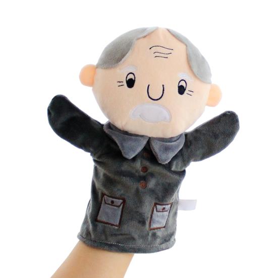 Family Hand Puppet Parent-child Interaction Role-Play Toy Imaginative Pretend Play Storytelling