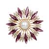 Spilla Creativa Girasole Cristallo Temperamento Donna Spilla Perla Accessori Spilla Ornamentale Versatile