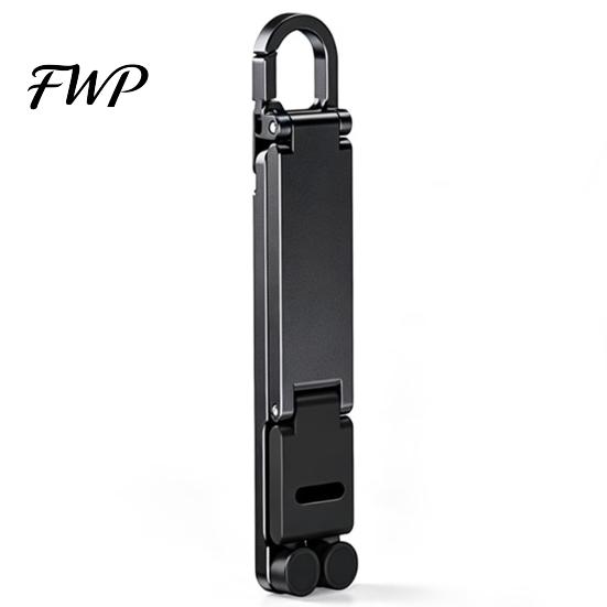Portable Phone Stand Mini Foldable Keychain, Cell Holder for Desk, Pocket Home Office Travel