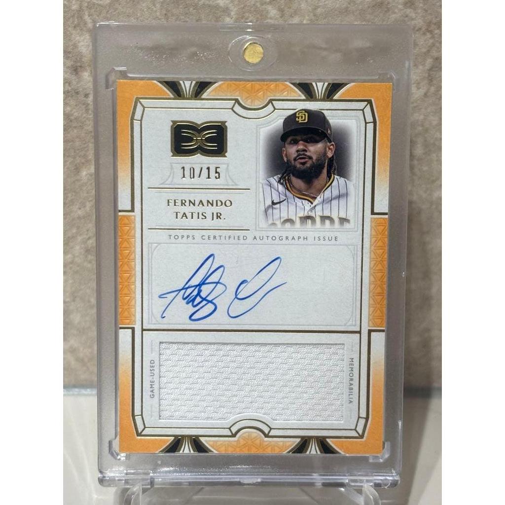 Used 15 Series Auto Tatis Jr. Topps Definitive