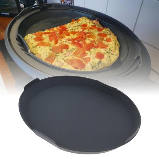 Yousheng Silicone Baking Mat Steamer Cooking And Baking Supplies Round Steaming Tray Dish Pan for Thermomix TM6 TM5 TM31