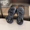 Girls Summer Beach Sandals  New Solid Color Kids Causal Sandals Fashion Sweet Bow School Versatile Children Princess Shoes