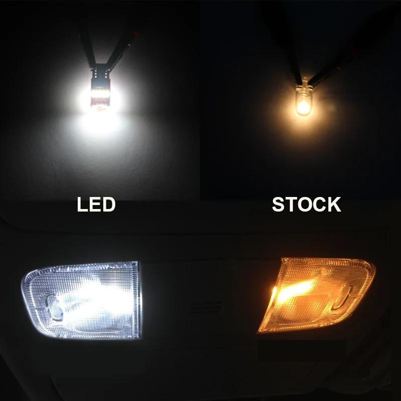 14Pcs LED Interior Map Dome Reading Door Number Plate Bulbs Light Kit For Isuzu Trooper II 1992- 2002 2003 2004 Car Accessories