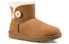 UGG Mini Bailey Button Ii Boot Fleece Lined Women's 1016422-CHE