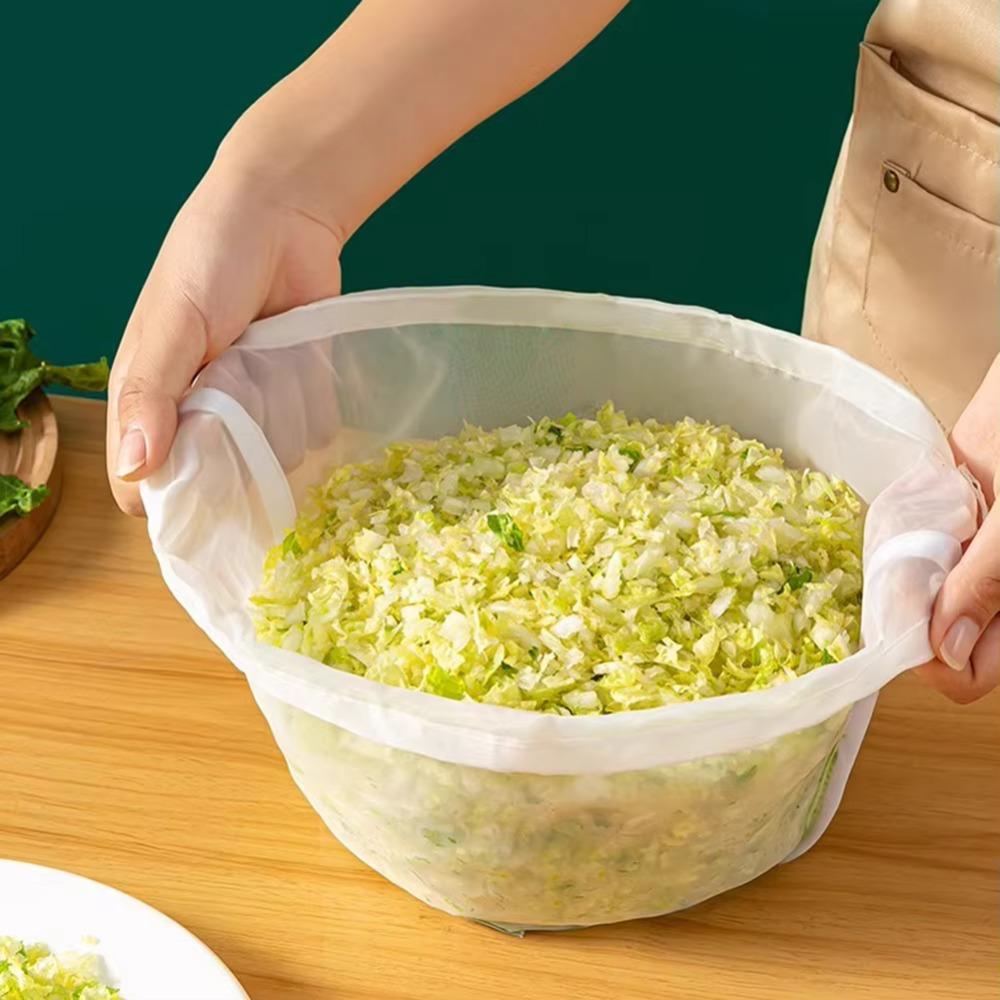 10Pcs Nylon Soy Milk Filter Bag Reusable Strainer Bags Yogurt Filter Net Mesh Filter Bag Vegetables