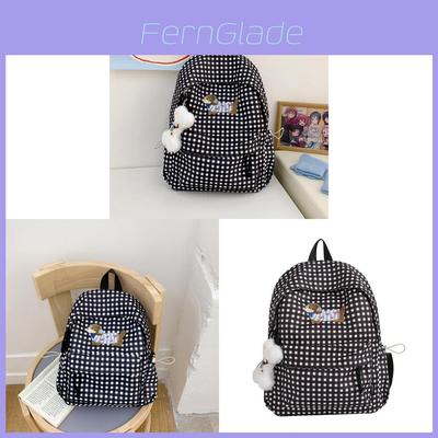 Double River Girl School Backpack With Nylon Material For Students And Casual Use