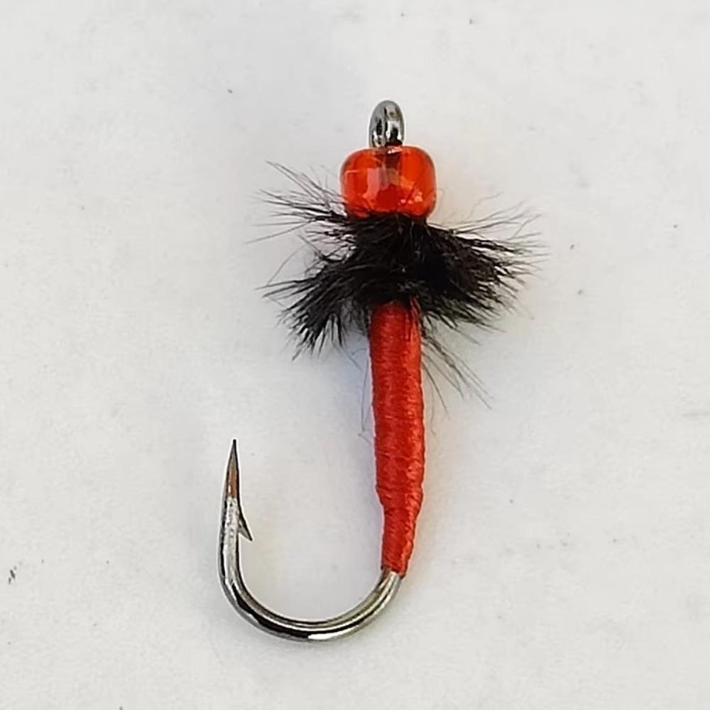 10pcs Bionic Design Bionic Fly Fishing Bait Insect Worm Flies Swim Baits  Fly Fishing
