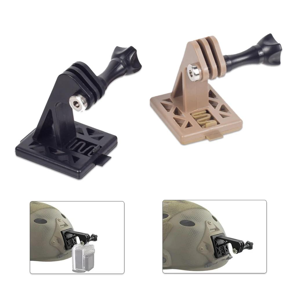 FAST MICH NVG Helmet Adapter Tactical Helmet Base Fixed Mount For GoPro Hero Action Camera Holder CS Outdoor Hunting