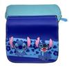 Blue Double-Zipper Lilo & Stitch Large Pencil Case