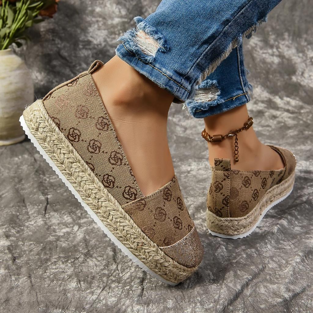 Fashion Women Flat Sneakers Round Toe Heightening Casual Fashion Shoes Spring Autumn Women Mixed Color Non-slip Simple Women Sneakers