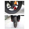2 Peças Copo Antiderrapante para Motocicleta Liga de Alumínio Tampa da Mesa da Suspensão Dianteira da Motocicleta Protetor de Roda Anticolisão Acessório Modificado