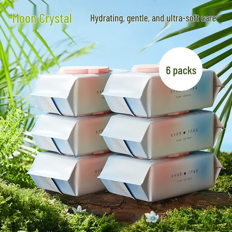 October Crystal Baby Hand & Mouth Wipes