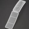 Portable Transparent Glasses Case Hard Plastic Frosted Glasses Storage Eyeglasses Case for Travel Daily