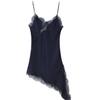Trendy Sexy Lace Asymmetrical Dress for Women - European & American Style