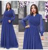 2022 European & American Chiffon Long Dress - African Plus Size Socialite Fairy Style
