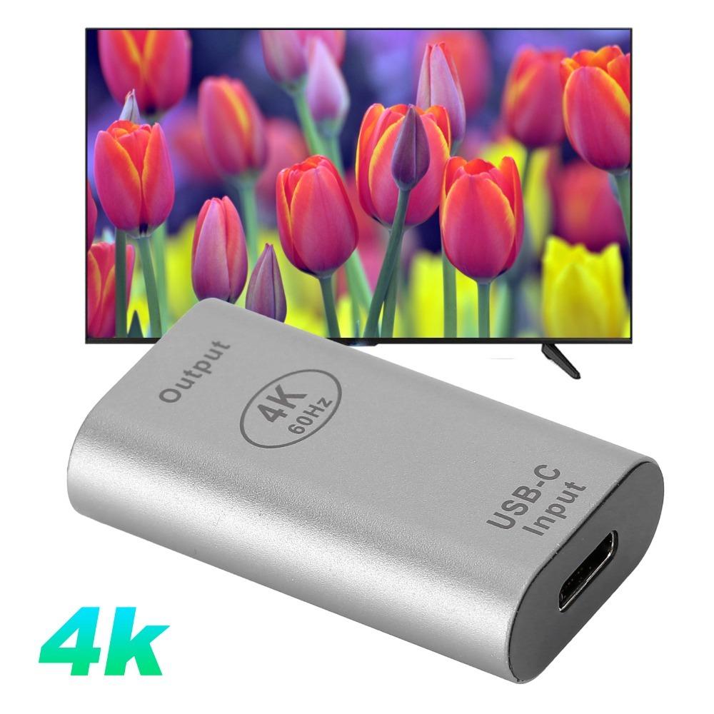 4K 60Hz Samice na Samici Adaptér Plug and Play USB C na HD Převodník Pro Android Zařízení