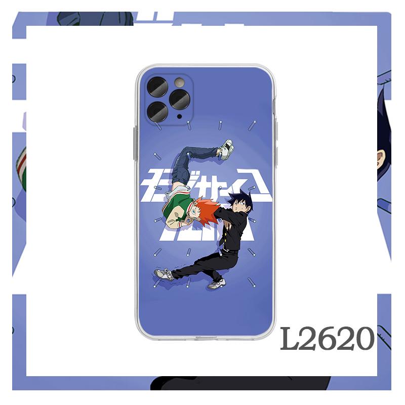 

Mob Psycho 100 iPhone Case for Apple 11/12 featuring Kageyama Shigeo & Reigen Arataka iPhone 6