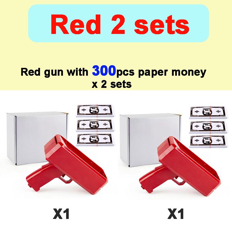 Money Shooter Gun Party Game Spray Money Gun Shooter Bachelor Props Party Supplies Festival Celebration Wedding Decoration