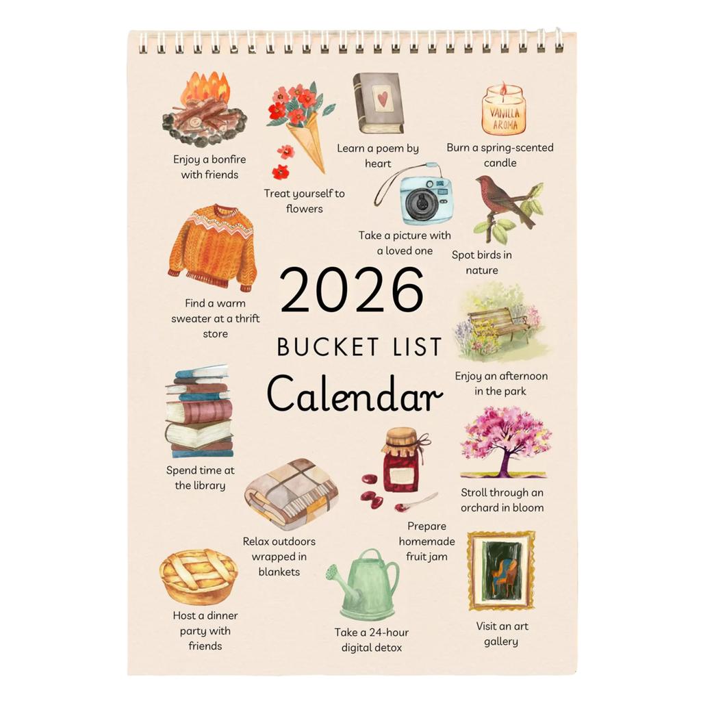 Calendar, Home Decor, Holiday Gifts