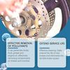 Rayhong Car Brake Cleaner Car Brake Rotor Wheel Cleaner Rust Remover Polishing Maintenance Cleaner