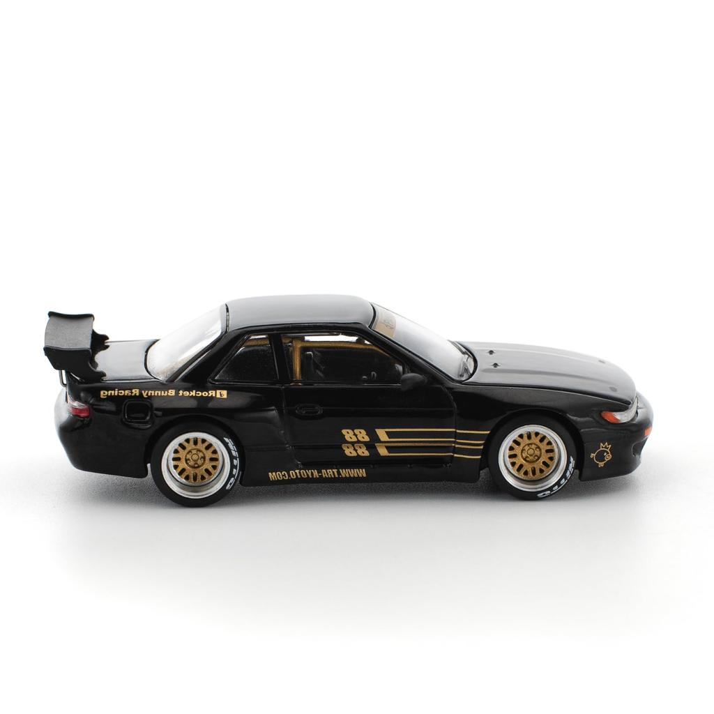 Genesis Company POP RACE 1/64 Pandem Silvia S13 - Black (Finished Model) PR640289