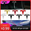 Autoaufkleber 2025 Neu Für Tesla Model 3 Model Y Personalisierung Autoaufkleber Auto Logo Abzeichen Motorhaube Frontgrill Heckklappe Deko
