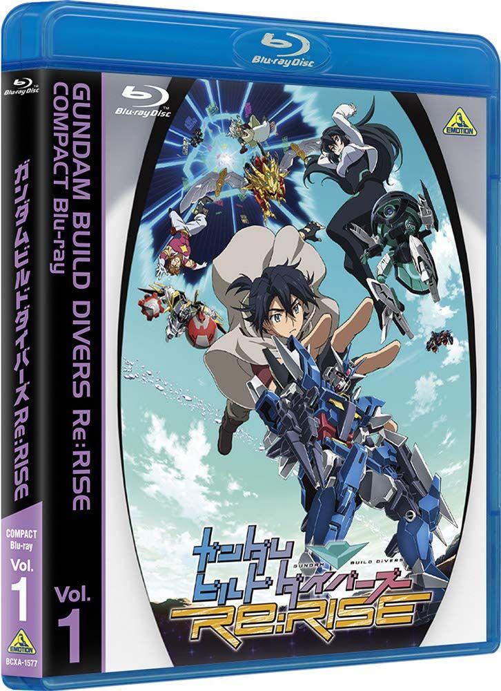 

[USED] Gundam Build Divers Re:RISE COMPACT Blu-ray Vol.1 Hajime Yatate (Director) Yoshiyuki Tomino (Director) Format: Blu-ray