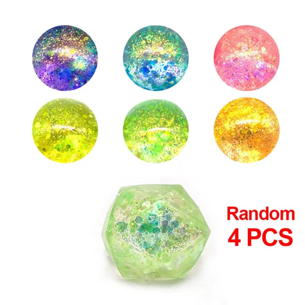 1PCS Random Colors Fidget Toys Slow Rise Stress Cubes for Adults, Ice Cube Squishy Malt Sugar Stress Balls for Anxiety Relief