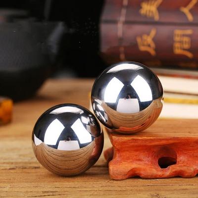 Stress Relaxation Fitness Iron Ball Electroplate Chinese Health Balls Hand Massage Balls  Men Women