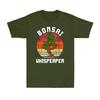 Bonsai Tree Funny Japanese Bonsai Tree Whisperer Vintage Sunset Unisexs TShirt