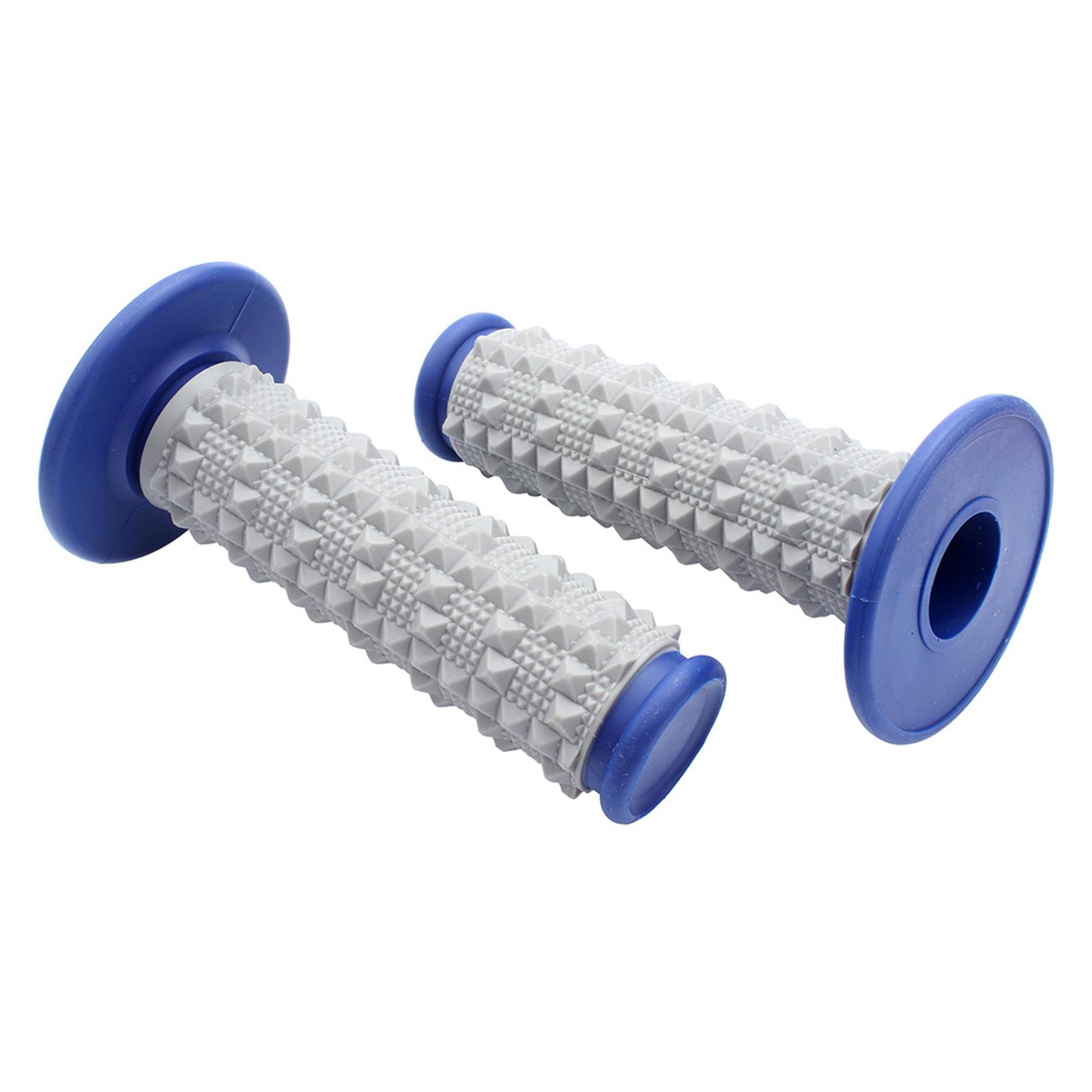 

Мотоциклетная ручка 7/8 для квадроцикла Pit Dirt, резиновая ручка, сменная подушка, верхняя ручка синий