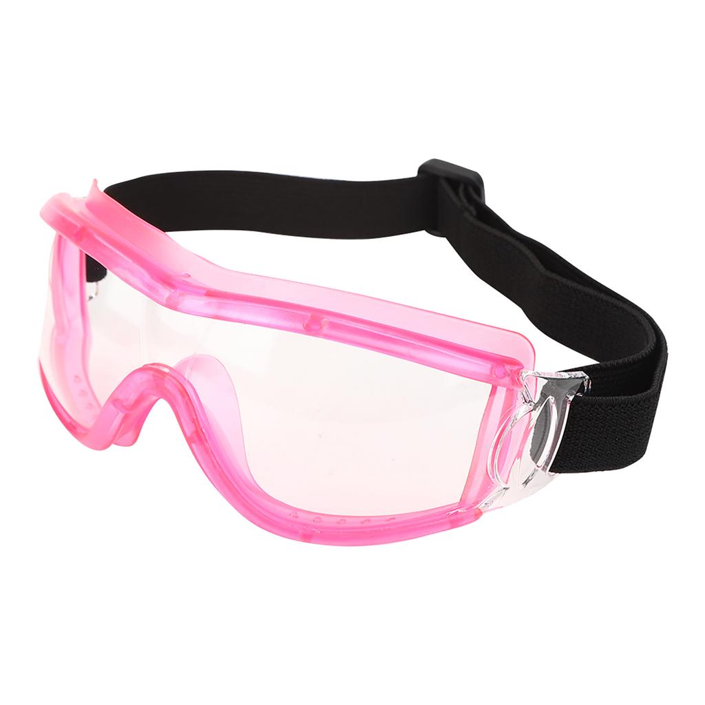 Children Safety Goggles AntiSpittle Kid Antifog Transparent Outdoor Protective Glasses(rose )