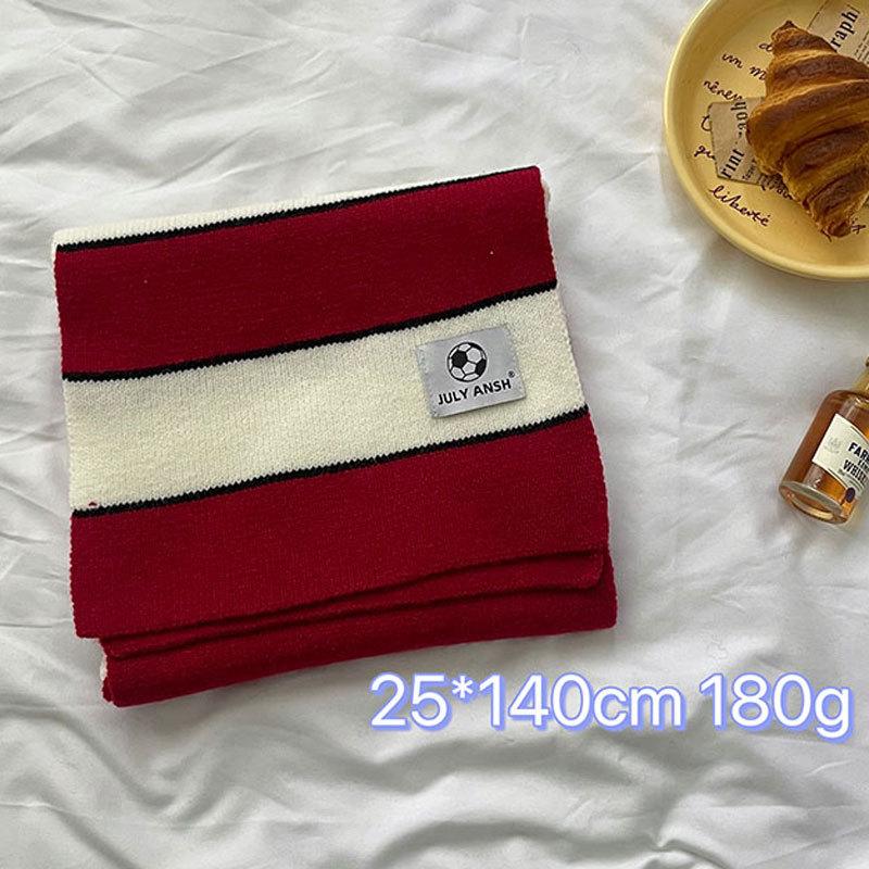 Christmas Series New Red Atmosphere Scarf Collection Women's Winter Wind Advanced Autumn and Winter Warm Scarf