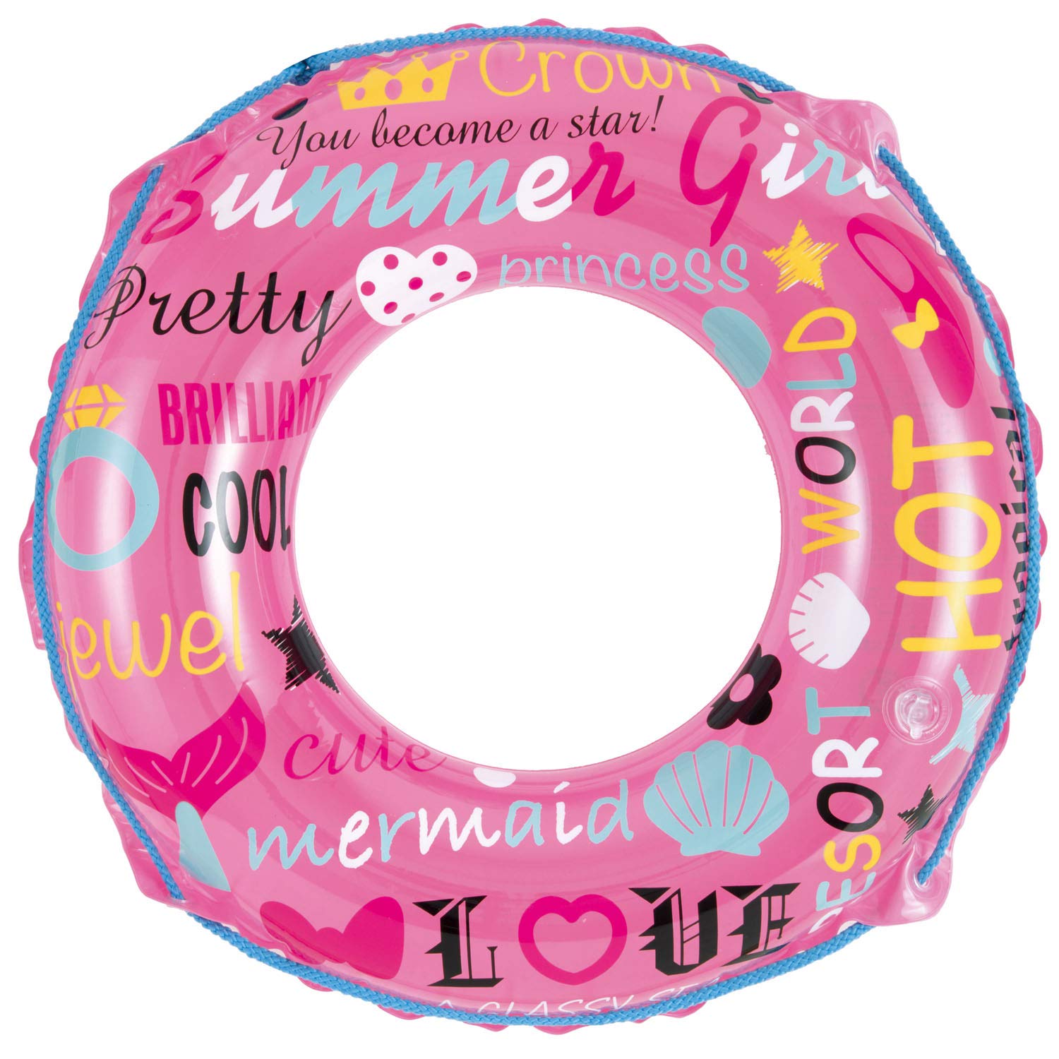

Floating ring 60cm pink letter