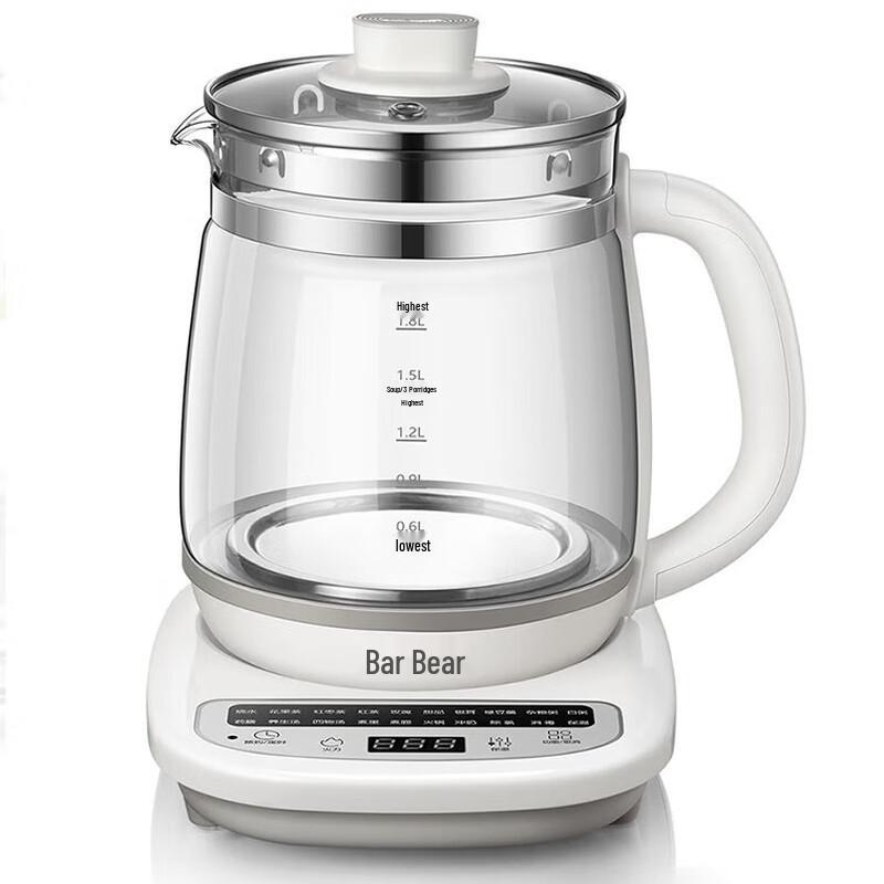 Bear Mini Glass Health Kettle with Filter