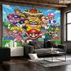 Super Mario Wall Tapestry Aesthetic Wall Hanging Printed Fabric Blanket Decorative Tapestries For Bedroom Living Room Home Decor