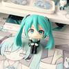 Atsune Miku Look Up Anime Action Figure 10Cm Pvc Kawaii Chibi Sitting Desktop Decor Collectible Model Home Ornament Gift Toys