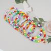LGBT Pride Bracelet for Bisexual Lesbian Gay Allies Love Wins Rainbow Beaded Clay Elastic Stackable Stretch Bracelets