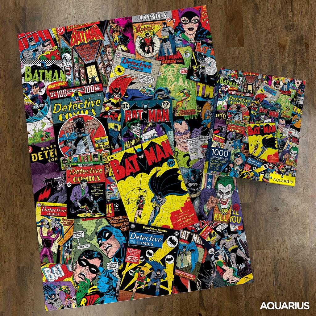 Puzzle - DC Comics - Batman Collage (1000 Stk) Lizenzierte Geschenke Spielzeug 65214 [Artikel]