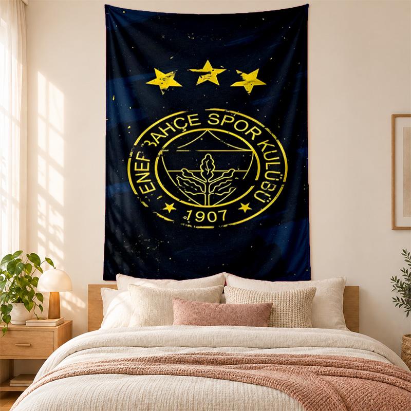Arazzo Fenerbahce di alta qualità per decorare le pareti del soggiorno, della camera da letto, del dormitorio, ideale come decorazione murale per camera da letto o regalo per le vacanze