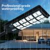High Power Burst Bright Solar Lights Outdoor Garden Lights Home Outdoor Human Sensor LED Street Lights Waterproof Lightning Protection Street Lights